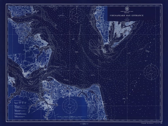 Hampton Roads Nautical Chart
