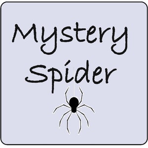 La araña misteriosa busca un hogar: cuentas y alambre.