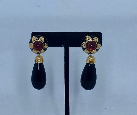 Fendi Dangle Clip-on Earrings