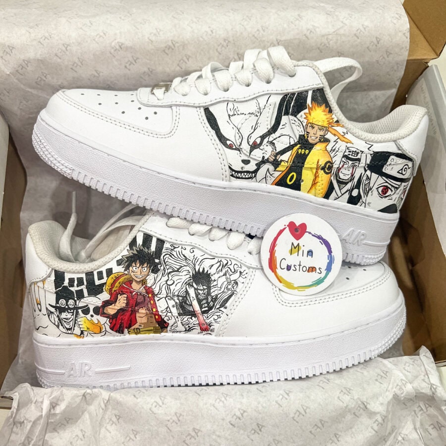 Naruto Nagato - Custom Air Force 1 - Hand Painted AF1 - Custom Forces –  Merakicks