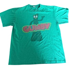 T-shirt Unisex Gumby Pokey Baseball Gumby Wins - 100% Coton - Personnalisable