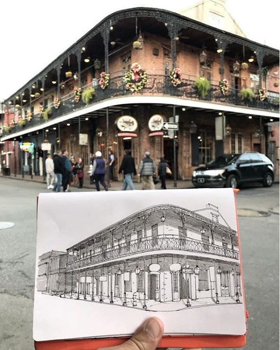 French Market Cloth Sketchbook French Market Cloth Sketchbook