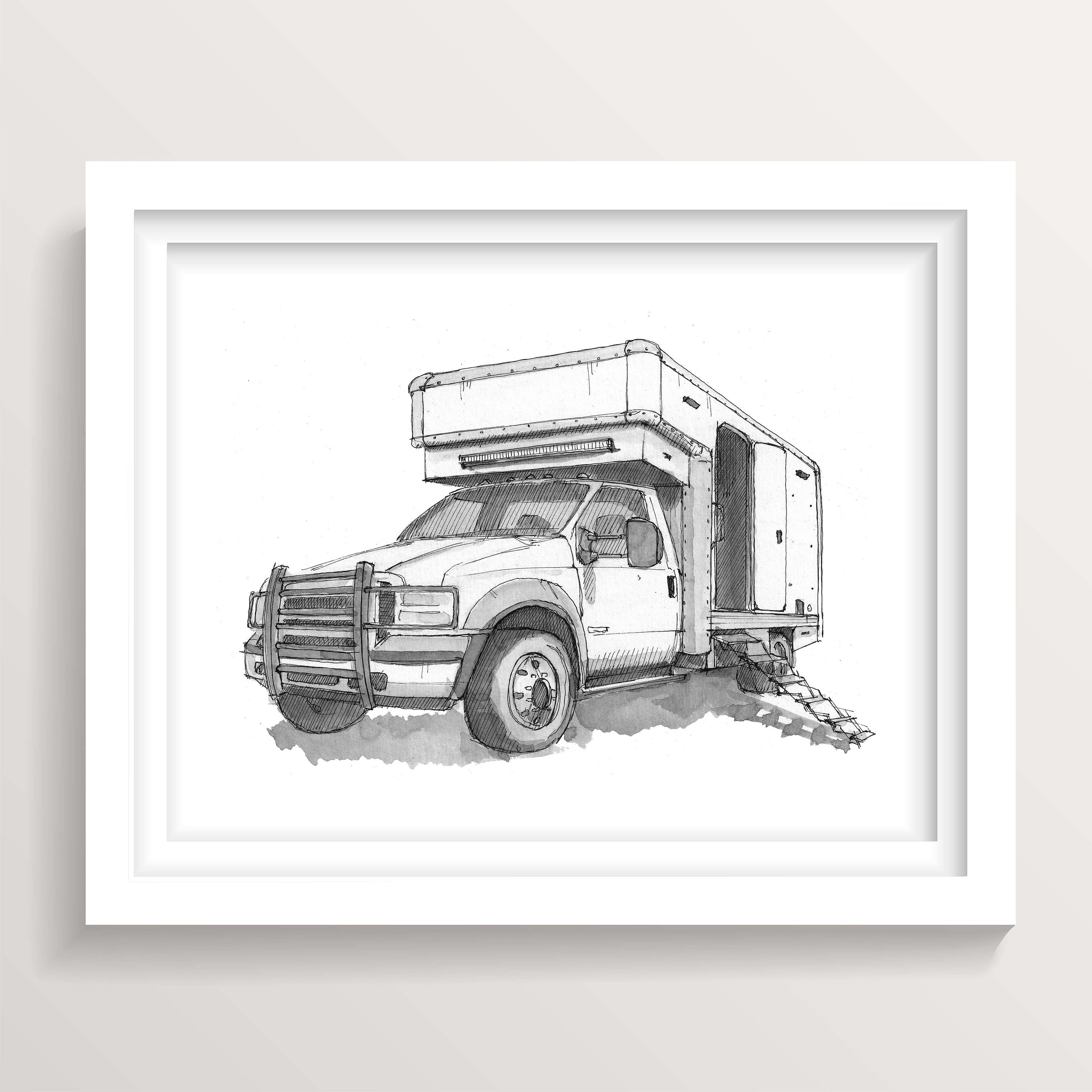 BOX TRUCK CAMPER Overland Rig, Offroad Camping Vehicle, Vanlife, Pen