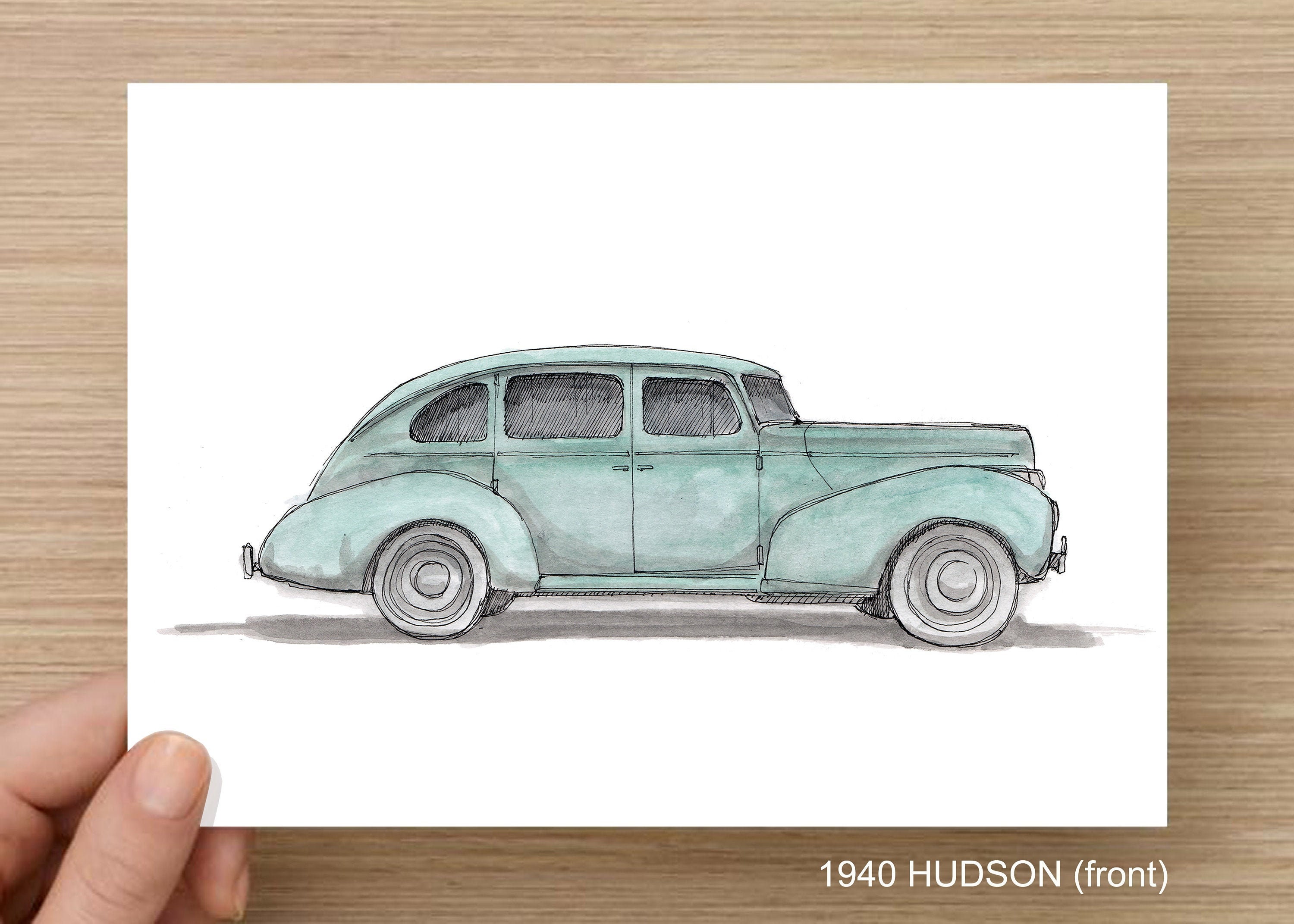 Vintage Car Drawing designs, themes, templates and downloadable graphic  elements on Dribbble