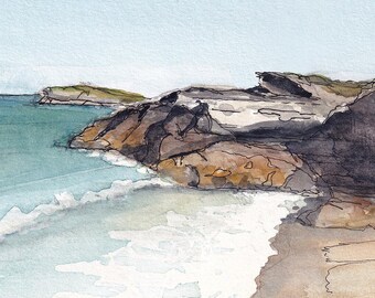 バハマ諸島エグズーマス - リー・ストッキング島のビーチ、熱帯の海の