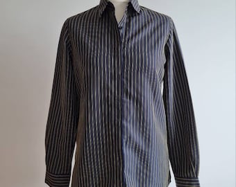 Classic striped shirt by King's Custom Tailors | classic shirt | vintage style shirt | unisex | monogramed AJH