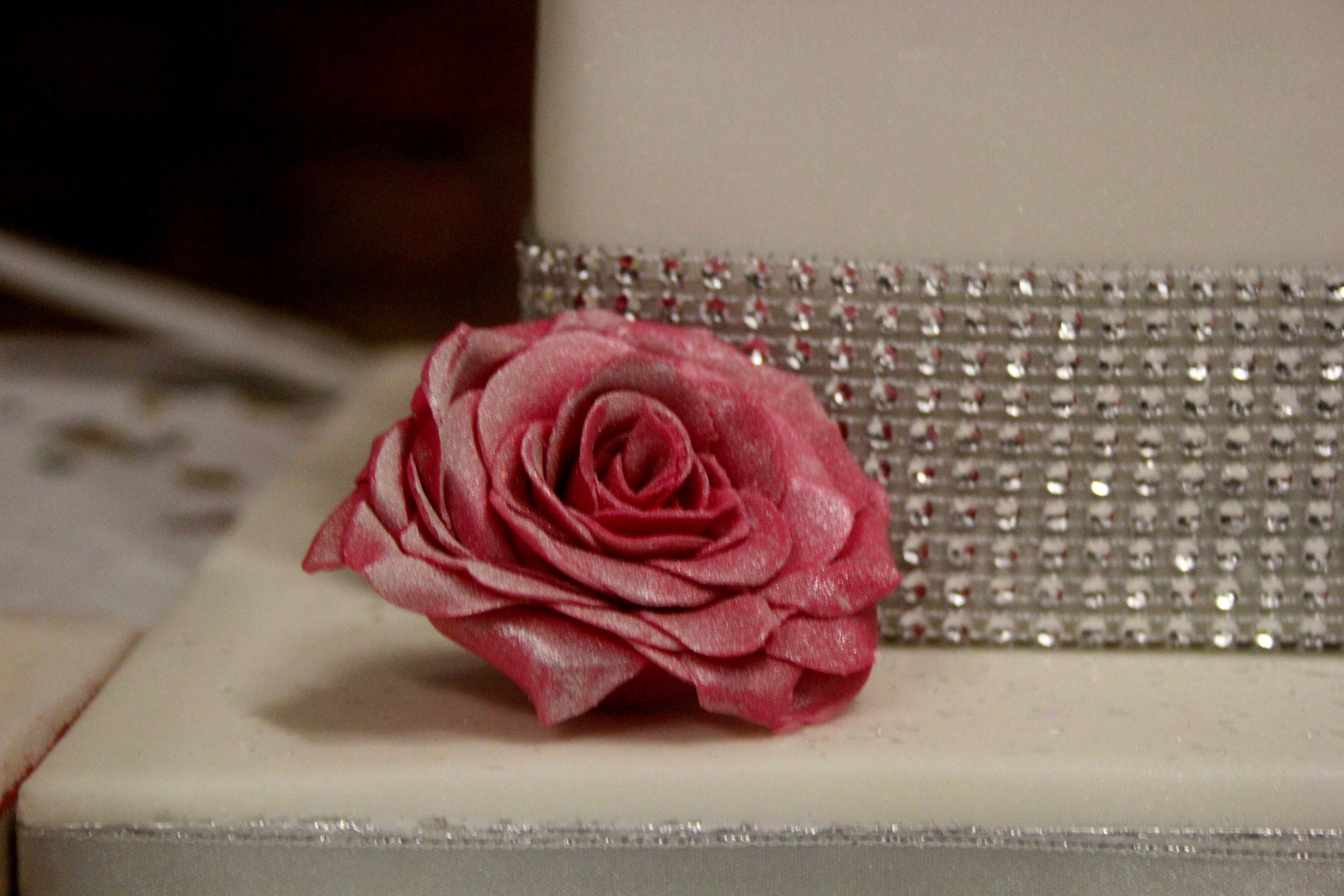 Crystal Rhinestone Banding Wedding Cake Decoration Craft Etsy