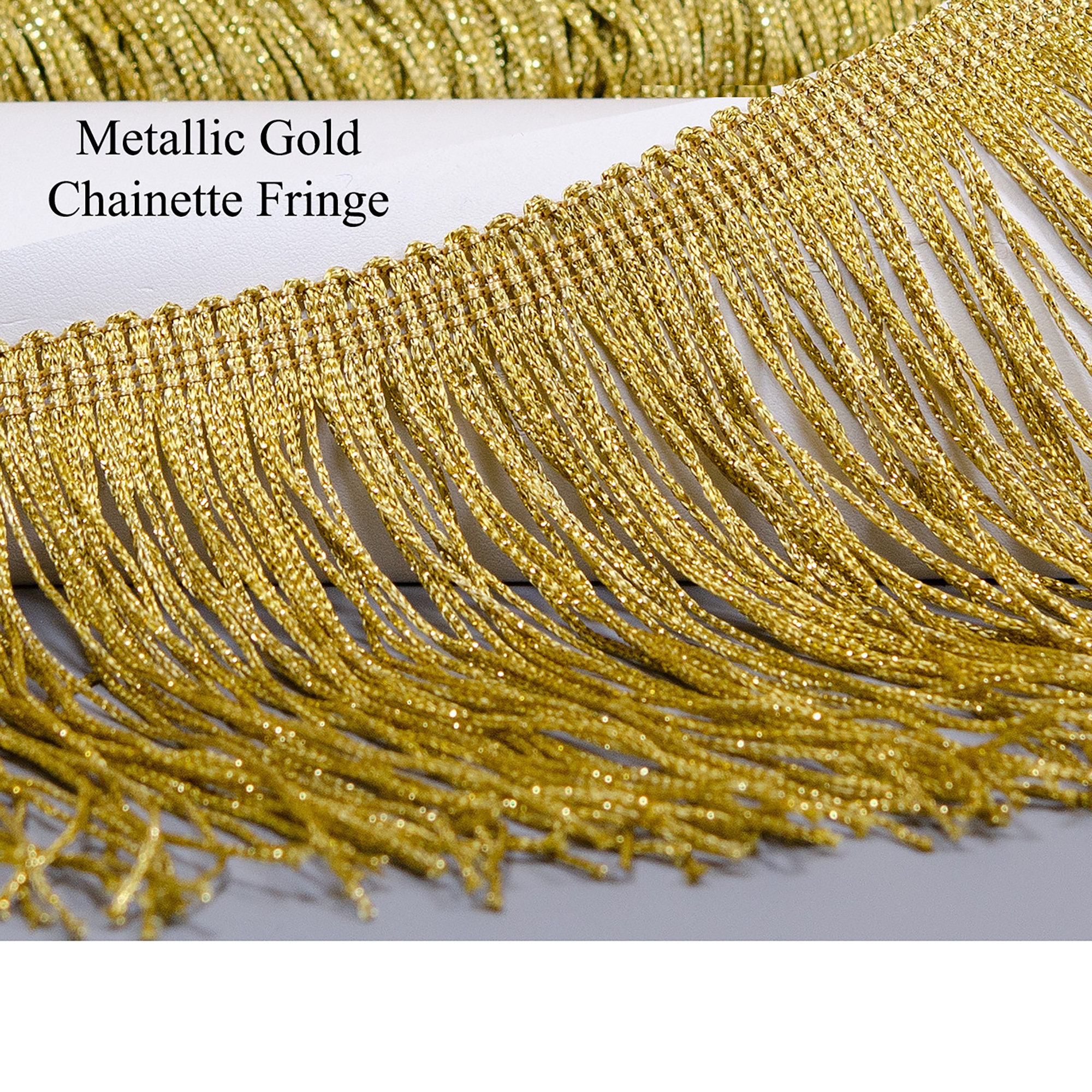 Gold Fabric Trim - Etsy