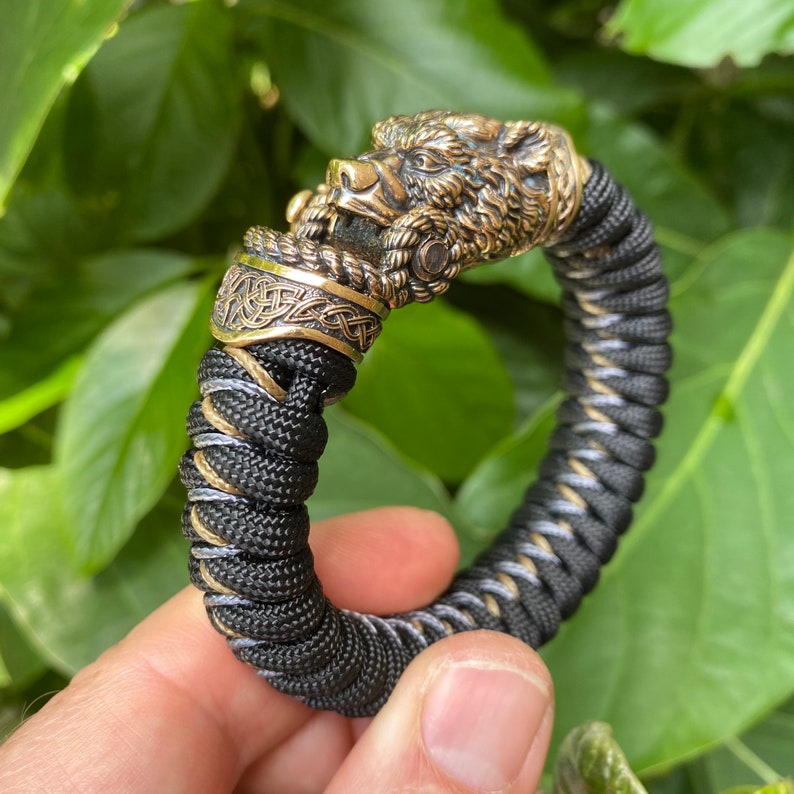 paracord bracelet Grizzly