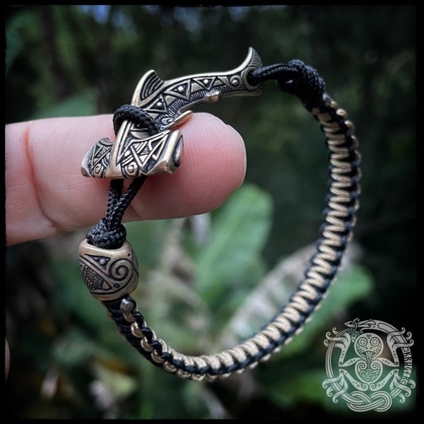 Pulseras maoríes de cabeza de martillo