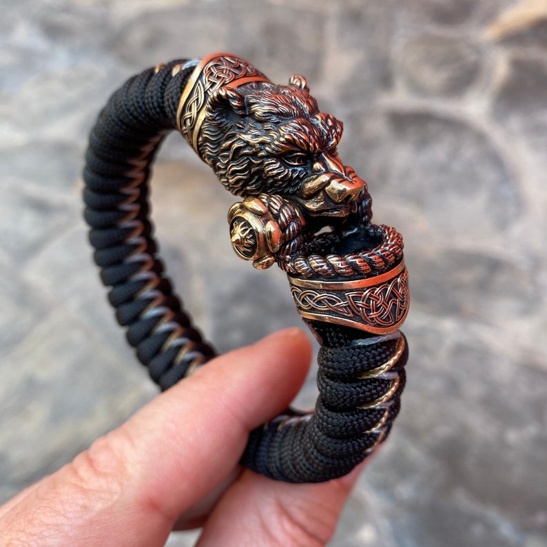 paracord bracelet Grizzly