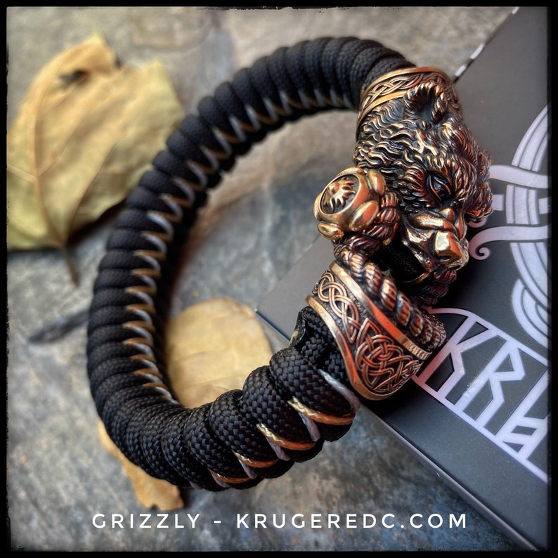 paracord bracelet Grizzly