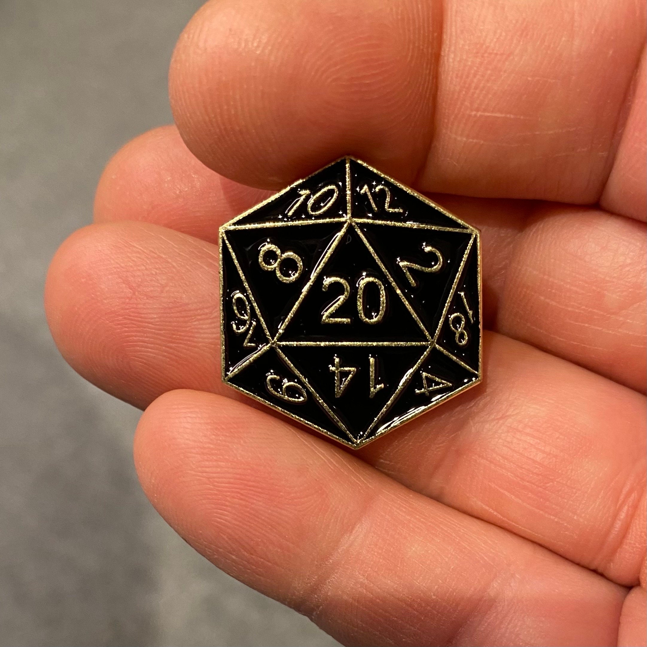 RPG Gamer Lapel Pin - Etsy
