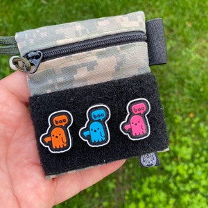 Patch moral do Ghost BOO, patch de PVC do Ranger Eye.