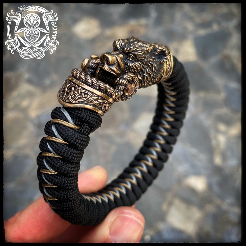 paracord bracelet Grizzly