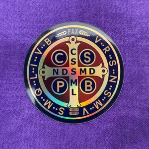Saint Benedict sticker