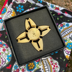 Solid brass quality fidget spinner