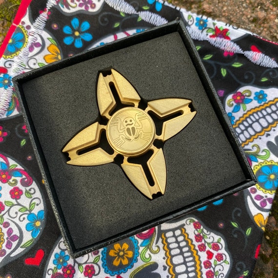 ハンドスピナー 真鍮 LAUTIE LTBIT03 brass 金属 心地良い音 Lautie edcメタルフィジェットスピナー、noizシリーズ、大人の