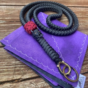 The Black Oni paracord neck lanyard