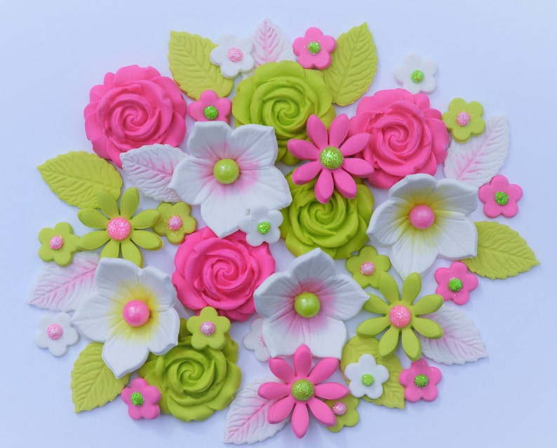 Edible Wedding Cake Flowers Edible Flower Bouquet Cake Etsy