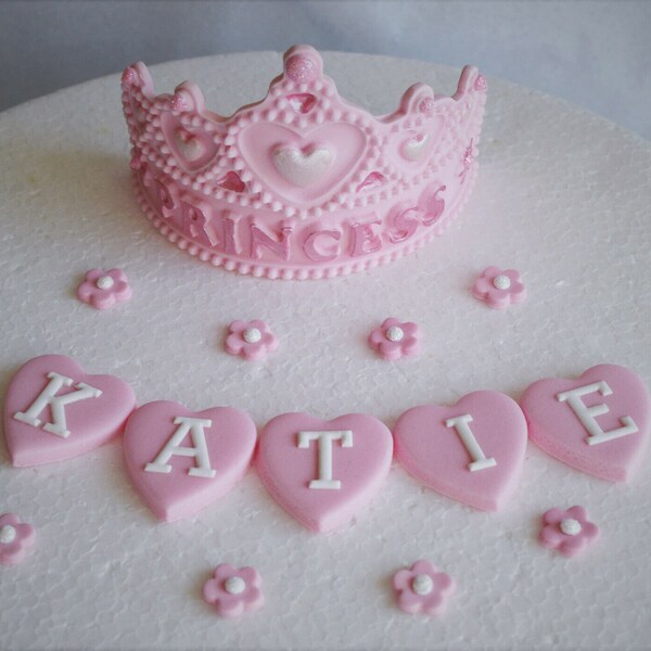 Tiara Cake Topper Etsy UK