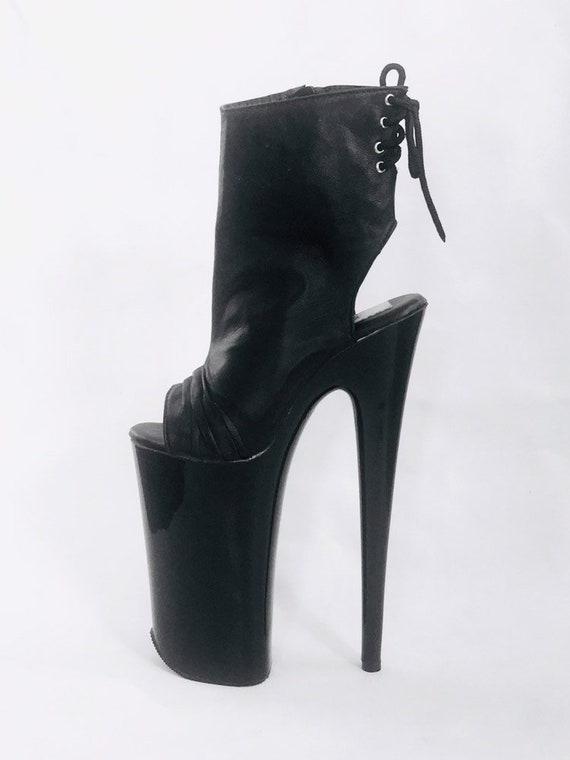 10 inch high heel boots