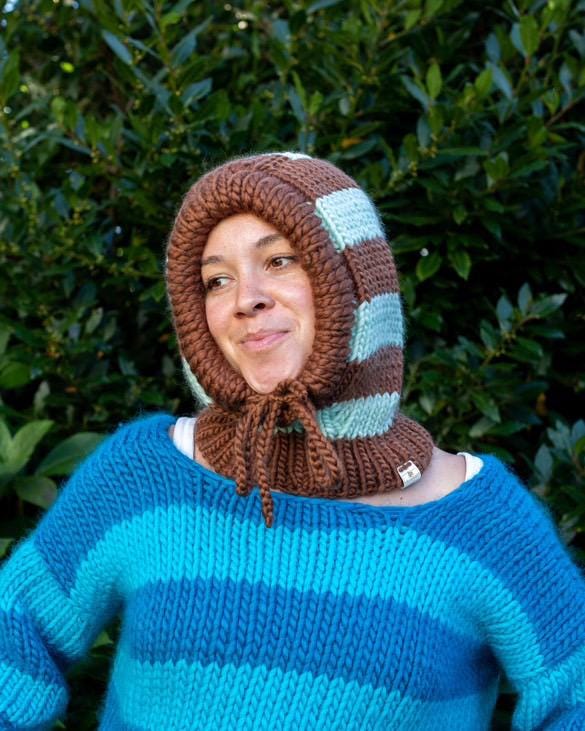 hood／chunky knit Chunky Knit Hood Merino Jumbo – Panapufa