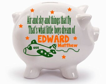 Travel Piggy Bank Etsy - 