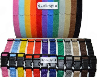 DELUXE Puppy ID Collar/Band Set - Nylon Collars & Matching Bands - Identification Litter Whelping - Free (Same/Next Business Day) Shipping!