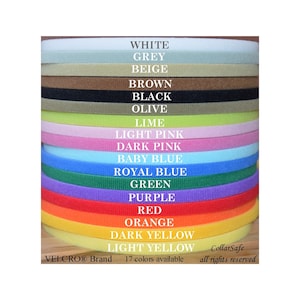 DOLL CLOTHES Ultra Thin 3/8 Wide VELCRO® Brand Hook and Loop Fastener  Tape-5 Yards-choice of Colors 