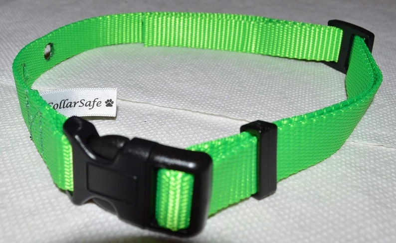 2-HOLE 3/4 Wide NYLON Replacement Collar Fits Petsafe Wireless Fence pif-275 pif-275-19 & others Free Shipping image 2