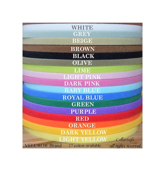 Doll Clothes-10 Yards ULTRA THIN 3/8 Wide VELCRO® Brand Hook and Loop  Fastener Tape-you Pick Color 