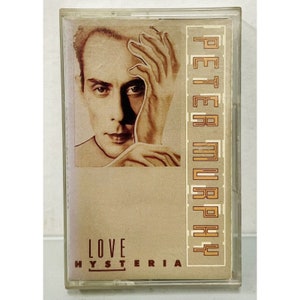 Love Hysteria by Peter Murphy (Cassette Tape, 1988) GD (CT3)