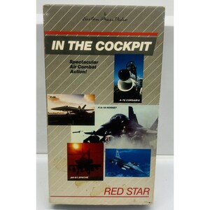In The Cockpit : Red Star 5 (VHS 1989) GD