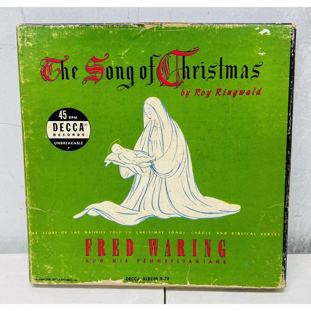 The song of christmas by fred waring and his pennsylvanians 45 s 3