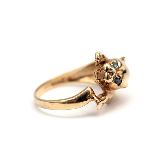 10k Panther Ring