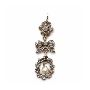 Rose Cut Diamond Pendant