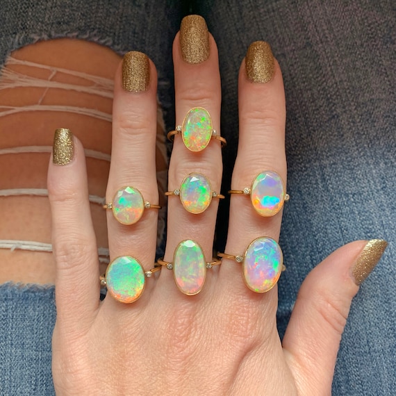 Welo on sale opal ring