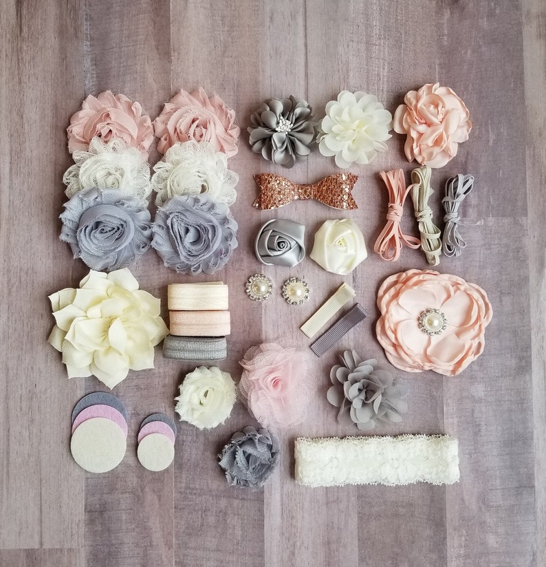 headband kits for baby shower