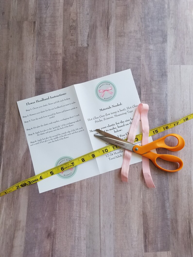 DIY Headband Kit Baby Shower Activity Kit 27 Flower Etsy