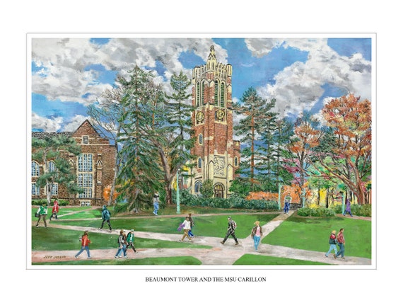 Michigan State University Art Print 
