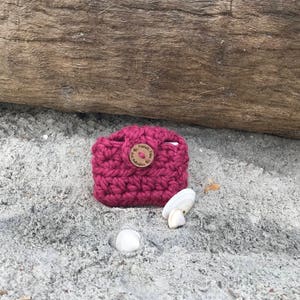 Lucy Mini Wallet, Crochet Wallet, Mini Wallet, Change Wallet, Handmade Wallet, Regalos para ella, Regalo de cumpleaños, Regalos para él, Regalo unisex