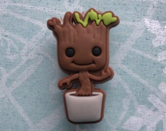 groot croc charm