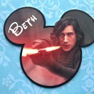 Star Wars Magnet NEW Size Disney Cruise Door Magnet -  Kylo REN Magnet -  Cruise Door Magnet - Kylo REN Cruise Door Magnet