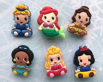 disney princess croc charms