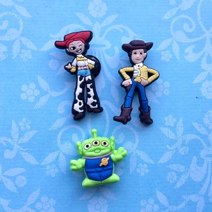 disney shoe charm toy story shoe charm woody shoe charm buzz lightyear shoe charm bullseye shoe charm buzz sandal charm bullseye sandal