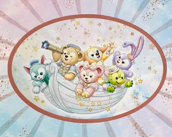 Trick or Treat - Halloween Time - Art Print - Duffy and Friends - Etsy