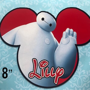 Disney Cruise Door Magnet - Big Hero 6 Magnet - Baymax Magnet - Custom Cruise Door Magnet - Big Hero Baymax Magnet - Baymax door magnet