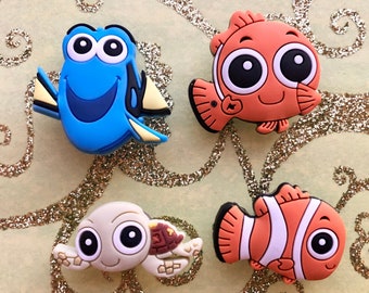 Finding Nemo Shoe Charm Finding Dory Shoe Charm squirt shoe charm nemo shoe charm dory shoe charm squirt sandal charm  sandal charm