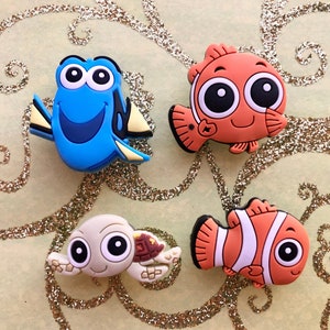 Finding Nemo Shoe Charm Finding Dory Shoe Charm squirt shoe charm nemo shoe charm dory shoe charm squirt sandal charm  sandal charm